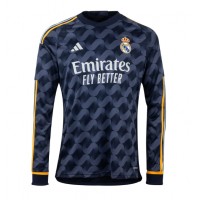Camiseta Real Madrid Rodrygo Goes #11 Visitante Equipación 2023-24 manga larga
